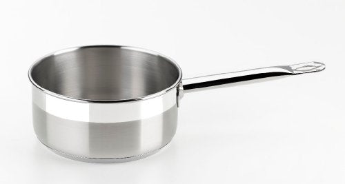 Braisogona Professional 18/10 Stainless Steel Saucepan, 14cm, Silver