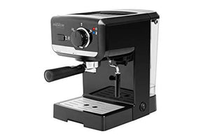 15 Bar Espresso Machine, Premium Lavella, Espresso and Cappuccino Maker with Stainless Steel Milk Frother, PEM1505B, Black