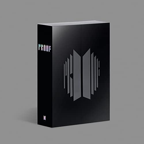 [SYNNARA PREORDER] BTS - Proof [Standard Edition] Anthology Album+Pre-Order Benefit+Folded Poster K-pop Sealed, Black, BHE0116
