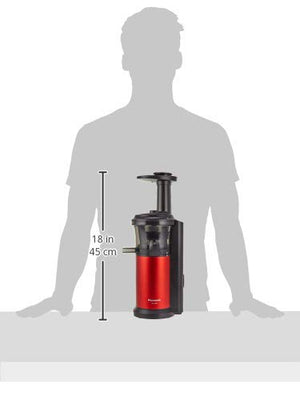 Panasonic Slow Juicer VITAMIN SERVER MJ-L400-R (Metallic Red)【Japan Domestic genuine products】【Ships from JAPAN】