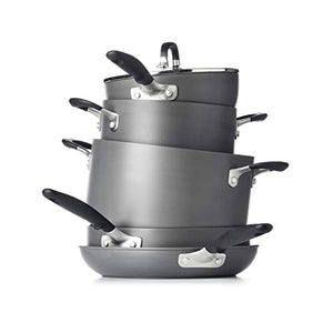OXO Good Grips Nonstick Black Cookware Pots and Pans Set, 10 Piece