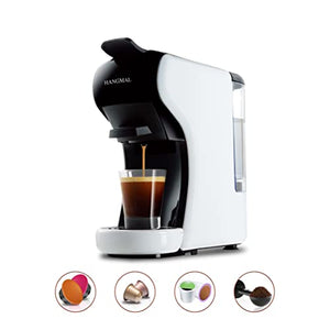 Espresso Coffee Capsule Maker Nescafe Dulce Gusto Machine 19 Bar Single Serve 4 in 1 Multi Capsule Coffee makers Pods Auto Shut-off for Travel Home Office