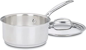 Cuisinart 77-10P1 10-Piece Chef's-Classic-Stainless Collection, Cookware Set