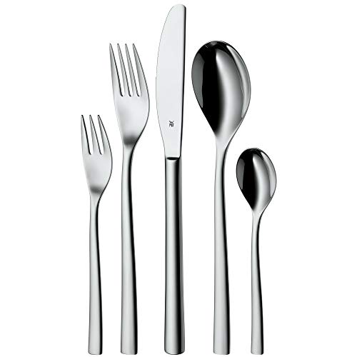 WMF Cutlery Set 30-pcs. Palermo, 49.2 x 39.3 x 10.6 cm, Silver