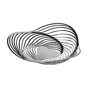 Alessi"Trinity" Centerpiece in 18/10 Stainless Steel Mirror Polished, Silver