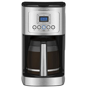 Cuisinart Perfect Temp 14-Cup Programmable Coffeemaker Stainless Steel (DCC-3200) with 1 YR CPS Enhanced Protection Pack