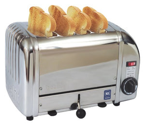 Cadco 4-Slot Toaster, 220-Volt