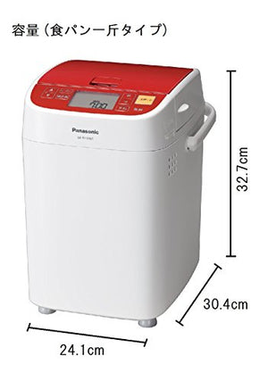 Panasonic Bread Maker Home Bakery Loaf Type Red Sd-bh1001-r (Japan Import-No Warranty) AC100