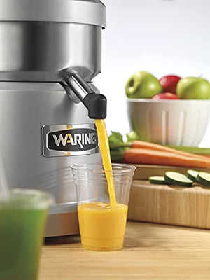 Waring Products WJX80 120V 1.2HP HD Pulp Eject Juice Extractor