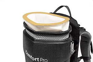 Powr-Flite Comfort Pro Backpack Vacuum Commercial - Canister Vacuum Cleaner – Hepa Filter - BP6S - 6 Quart