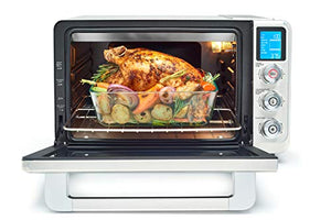 De'Longhi Premium Present Functions Include Pizza, Cookies, Toast, Roast, Broil, and Bake, 24L, Stainless Steel