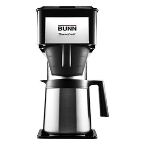 BUNN BT BT Speed Brew 10-Cup Thermal Carafe Home Coffee Brewer, Black
