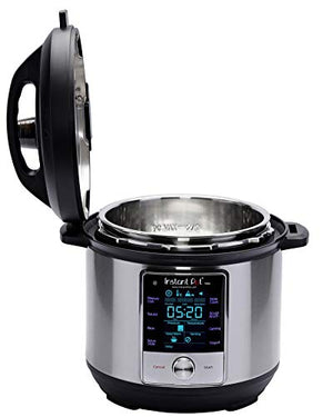Instant Pot Max Pressure Cooker 9 in 1, Best for Canning with 15PSI and Sterilizer, 6 Qt & Silicone Starter Set