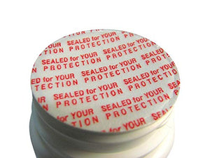 SanDaveVA 58 mm Pressure Sensitive PS Foam Cap Liners Tamper Seals Cap Liner Sealed for your Protection (1000)