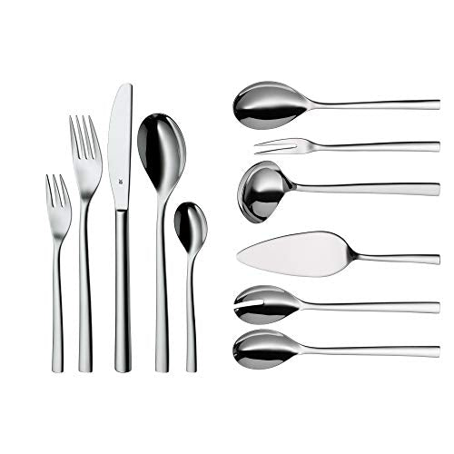 WMF Cutlery Set 66-Piece for 12 People Palermo Cromargan 18/10 Stainless Steel Polished