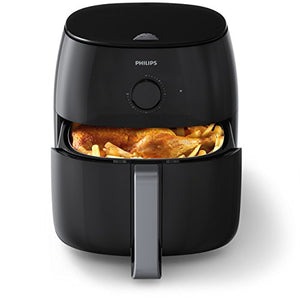 Philips Premium Airfryer XXL with Fat Removal Technology, Black, HD9630/98 & Airfryer Double Layer Rack with Skewers- HD9905/00, for HD9240 Models