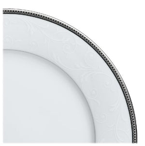 Noritake Regina Platinum 20-Piece Dinnerware Place Setting, Service for 4
