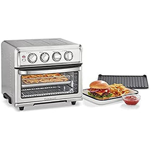 Cuisinart TOA-70 AirFryer Toaster Oven with Grill Stainless Steel Bundle with 1 YR CPS Enhanced Protection Pack