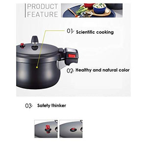 Pn Astum AL Black Pearl Neo Pressure Cooker 4.4L for 8 People
