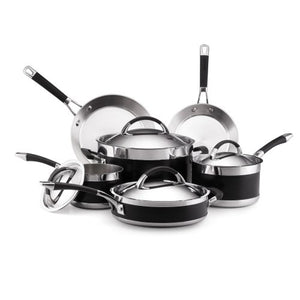 Anolon Ultra Clad Stainless Steel 10-Piece Cookware Set