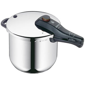 WMF Cromargan Perfect Pressure Cooker with Insert, 42 x 26 x 26 cm, Silver