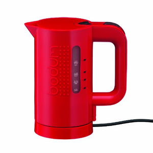 Bodum Bistro Electric Water Kettle, 17 Ounce, .5 Liter, Red