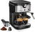 Espresso Coffee Maker 19 Bar Cappuccino Machine Fast Heating System for Coffee Ground/Espresso Nespresso Capsules,Simple Operation for Home Barista Brewing,1300W(FD)