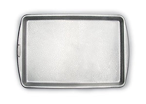 Doughmakers 40056 Premium Quality Commercial Grade Bakeware, Set of 3 Baking Pans, 10 x 15 sheet, 9 x 13 pan, 9-inch round, Silver, Large