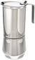 ILSA 122-10, Stainless Steel Stove-Top Espresso Maker, 10- cup