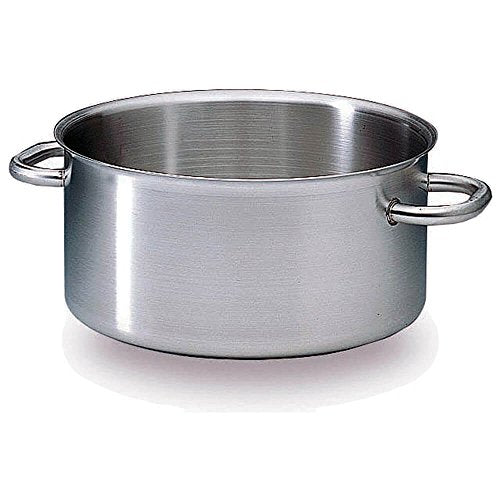 Matfer Bourgeat Excellence Casserole / Rondeau Without Lid, 11" Stainless Steel 693028