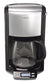KRUPS FME414 Programmable Coffee Maker with Glass Carafe and LED Control panel, 12-Cup, Black and Stainless Steel