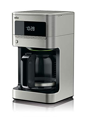 Braun KF7170SI BrewSense Drip Coffeemaker, 12 cup, Stainless Steel