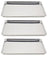 Vollrath 5303 Wear-Ever Half-Size Sheet Pans, Set of 3 (18-Inch x 13-Inch, Aluminum)