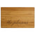 Andaz Press Personalized Laser Engraved Large Bamboo Wood Cutting Board, 17.75 x 11-inch, Family Last Name Surname, 1-Pack, Custom Wedding Bridal Shower Anniversary Housewarming Birthday Gift Ideas
