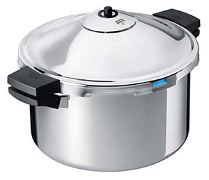 Kuhn Rikon Duromatic Hotel Stainless Steel Pressure Cooker with Side Grips, 12 Litre / 28 cm