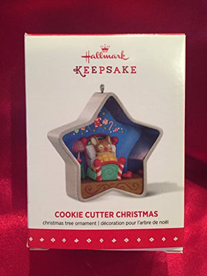 Sugar Plum Star Cookie Cutter Mouse Ornament 2015 Hallmark