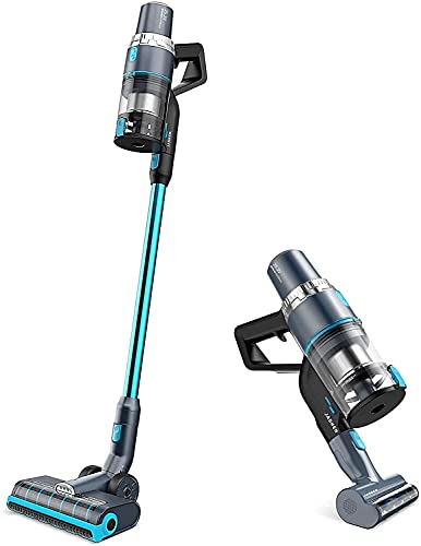 JASHEN V18 Cordless Vacuum Cleaner with Auto Mode, Lightweight Stick Vacuum Cleaner, 350W Suction, 4-in-1 Cordless Vac, for Hard Floor, Tile, Laminate, Carpet