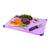 18" x 24" Purple Durable Plastic Cutting Board - Rubber Corner Grips Prevent Slipping - Color-Coded for HACCP Food Safety Compliance - Measurement Markers for Precise Cutting - Dishwasher Safe - 1-CT