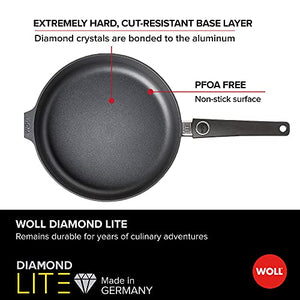 Woll Diamond Lite Sauté Pan, Diamond Reinforced Nonstick Pan, 11-Inches