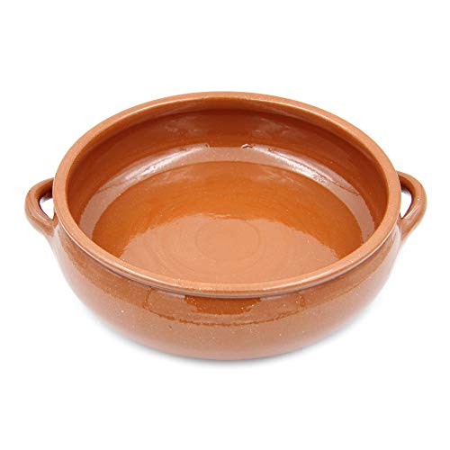 Ceramica Edgar Picas Traditional Portuguese Vintage Clay Terracotta Cooking Pot Cazuela