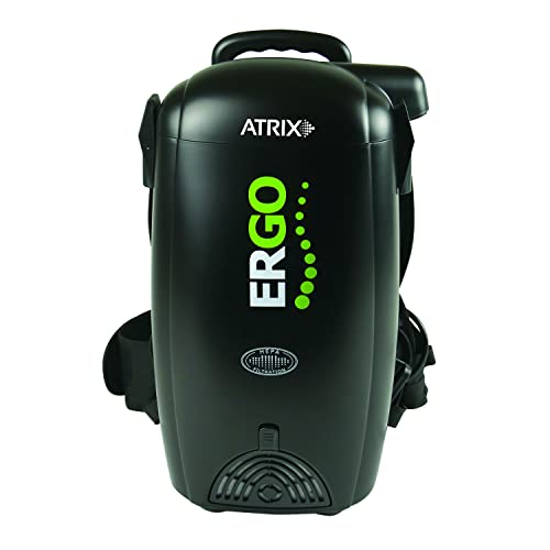 Atrix VACBP10 HEPA Backpack Vacuum, Premium Bundle, Black