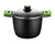 BRA PRIOR - Tall stew pot with glass lid and silicon handles, 20 cm