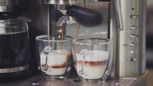 Espressione Stainless Steel Machine Espresso and Coffee Maker, 1.5 L (EM-1040)