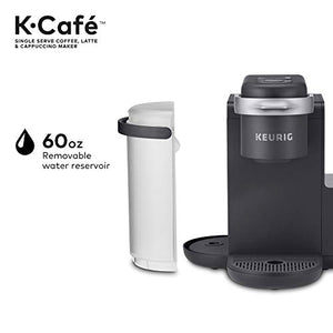 Keurig K-Café Single Serve & Carafe Coffee Maker with Illy Coffee Intenso Dark Roast Coffee Pods, 32 K-Cup Pods