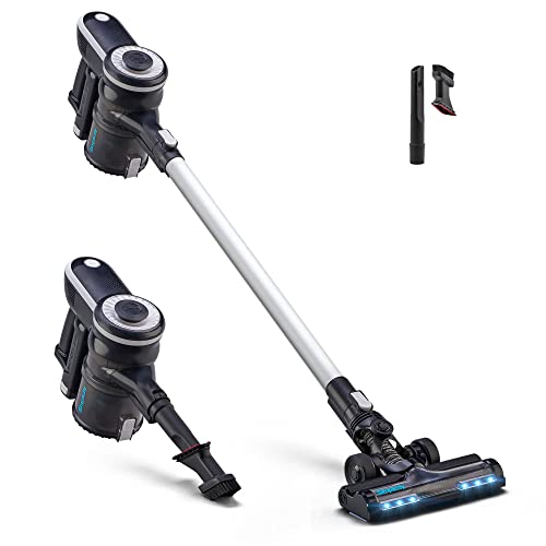 Simplicity S65S Vacuum Cleaner Cordless Carpet and Hard Floor Superstar, One-Click and Go Vacuum Stick with Two Speeds, Converts to Handheld Vacuum Cleaner for Car and Home Cleaning