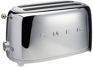 Smeg 4-Slice Toaster-Chrome
