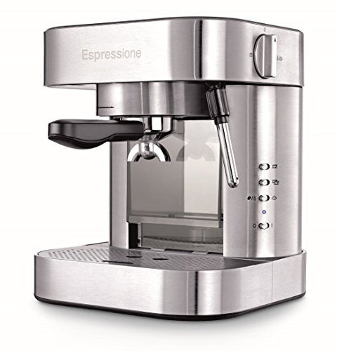 Espressione Stainless Steel Espresso Machine, 1.5 L
