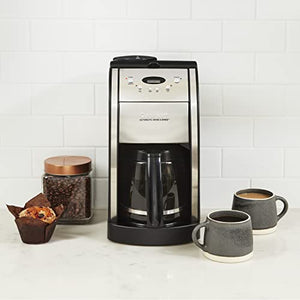 Cuisinart DGB-550BKP1 Automatic Coffeemaker Grind & Brew, 12-Cup Glass, Black