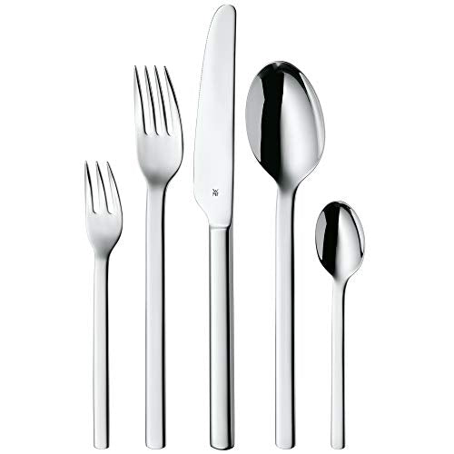 WMF Cutlery Set 60-Piece for 12 People Dune Cromargan 18/10 Stainless Steel Polished