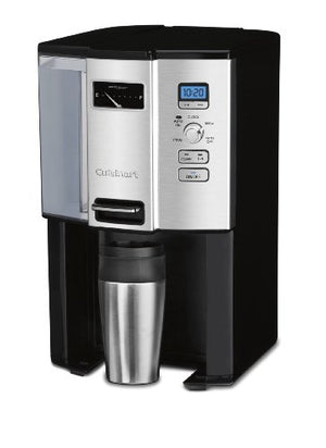 Cuisinart Coffee-on-Demand Automatic Programmable Coffeemaker, 12 Cup Removable Double Walled Coffee and Water Reservoir, with Dispensing Lever, and Auto Brew and 1-4 Cup Brewing, with Auto Clean Feature, Permanent Gold Tone and Charcoal Filter Included